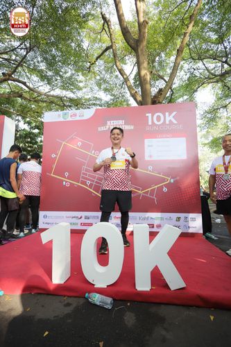 Race photo from Kediri Half Marathon 2024