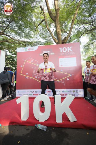 Race photo from Kediri Half Marathon 2024
