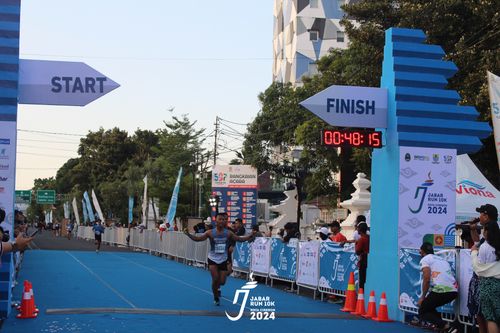 Race photo from Jabar Run 10K 2024