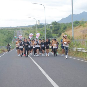 Race photo from KEDIRI HALF MARATHON 2026