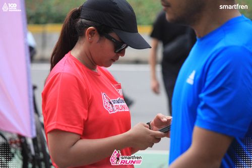 Race photo from Smartfren Run 2025 Vibes