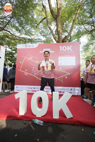 Race photo from Kediri Half Marathon 2024