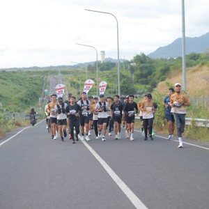 Race photo from KEDIRI HALF MARATHON 2026