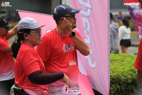 Race photo from Smartfren Run 2025 Vibes