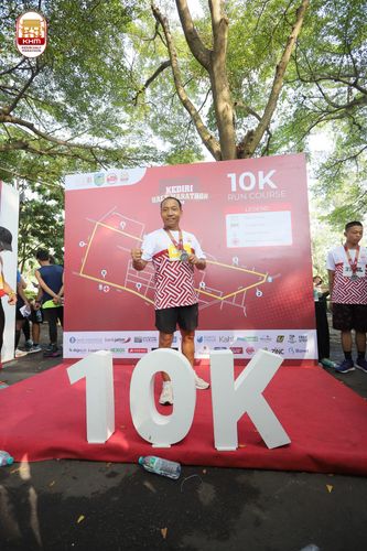 Race photo from Kediri Half Marathon 2024