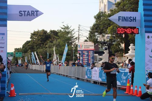 Race photo from Jabar Run 10K 2024