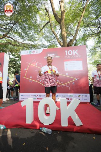 Race photo from Kediri Half Marathon 2024