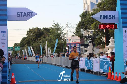 Race photo from Jabar Run 10K 2024