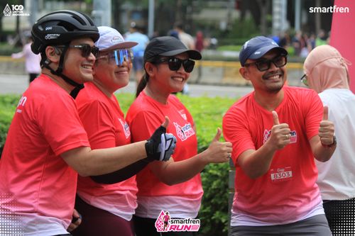 Race photo from Smartfren Run 2025 Vibes