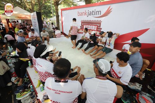 Race photo from Kediri Half Marathon 2024