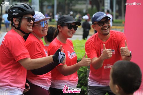 Race photo from Smartfren Run 2025 Vibes