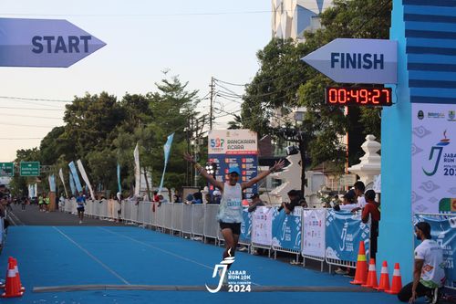 Race photo from Jabar Run 10K 2024