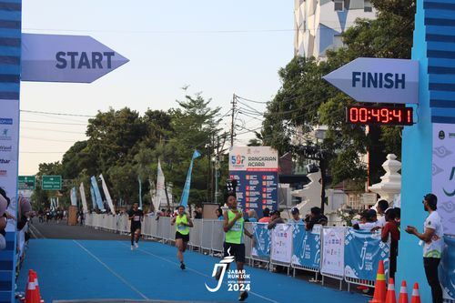 Race photo from Jabar Run 10K 2024