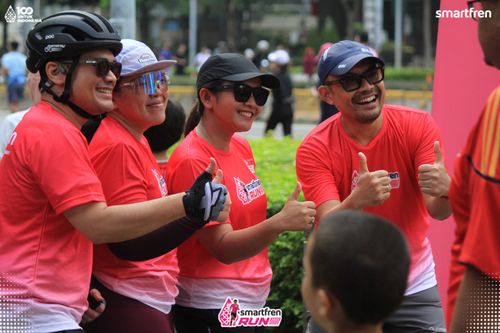 Race photo from Smartfren Run 2025 Vibes