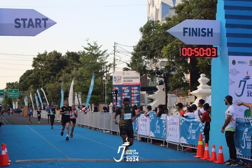 Race photo from Jabar Run 10K 2024