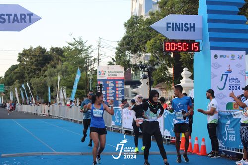 Race photo from Jabar Run 10K 2024