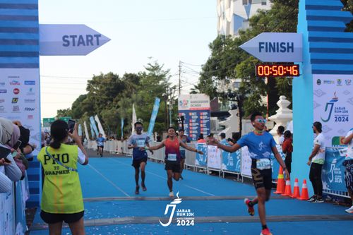 Race photo from Jabar Run 10K 2024