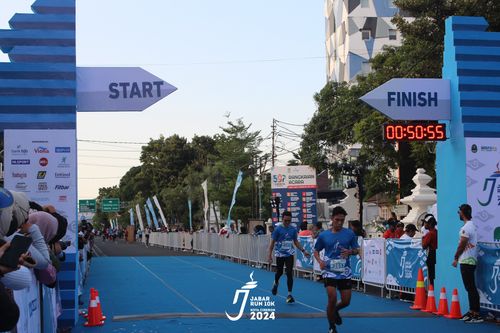 Race photo from Jabar Run 10K 2024