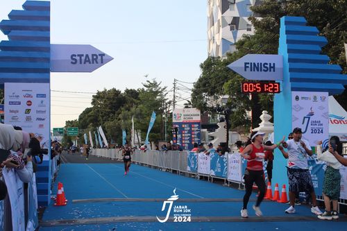Race photo from Jabar Run 10K 2024