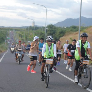 Race photo from KEDIRI HALF MARATHON 2026