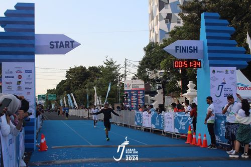 Race photo from Jabar Run 10K 2024