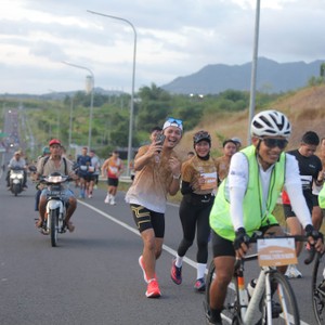 Race photo from KEDIRI HALF MARATHON 2026