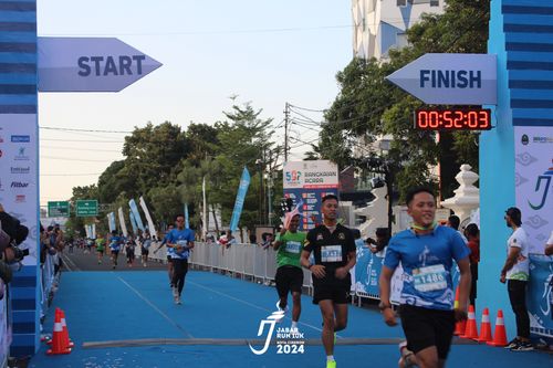 Race photo from Jabar Run 10K 2024