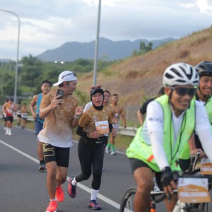 Race photo from KEDIRI HALF MARATHON 2026