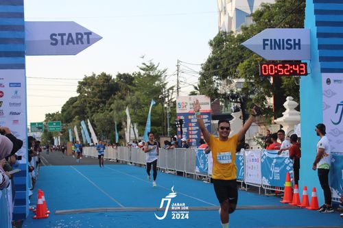 Race photo from Jabar Run 10K 2024