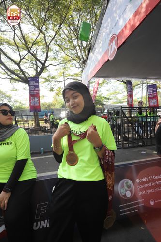 Race photo from Kediri Half Marathon 2024