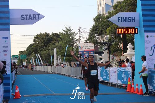 Race photo from Jabar Run 10K 2024