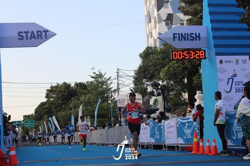 Race photo from Jabar Run 10K 2024