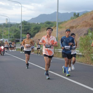 Race photo from KEDIRI HALF MARATHON 2026