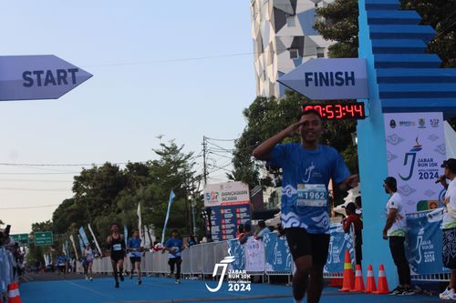 Race photo from Jabar Run 10K 2024