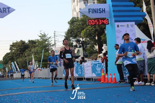 Race photo from Jabar Run 10K 2024