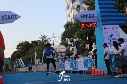 Race photo from Jabar Run 10K 2024