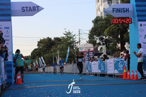 Race photo from Jabar Run 10K 2024
