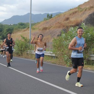 Race photo from KEDIRI HALF MARATHON 2026