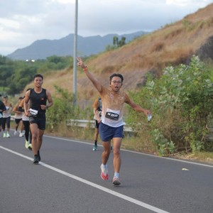 Race photo from KEDIRI HALF MARATHON 2026