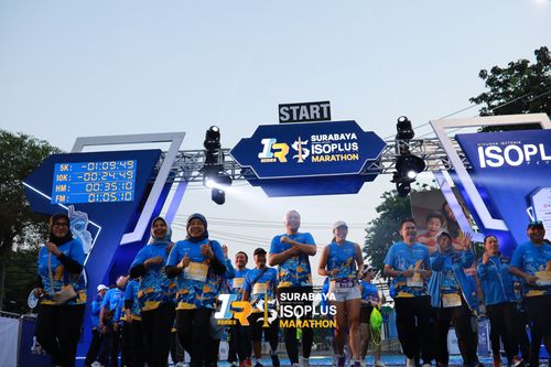 Race photo from SURABAYA ISOPLUS MARATHON 2025