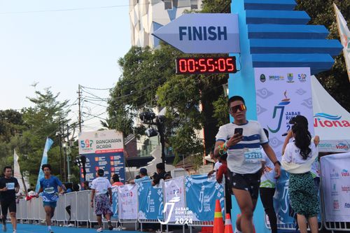 Race photo from Jabar Run 10K 2024