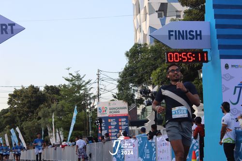 Race photo from Jabar Run 10K 2024