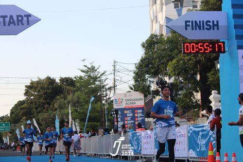 Race photo from Jabar Run 10K 2024