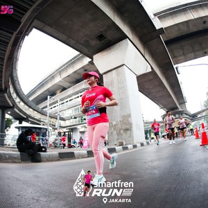 Race photo from SMARTFREN RUN 2026
