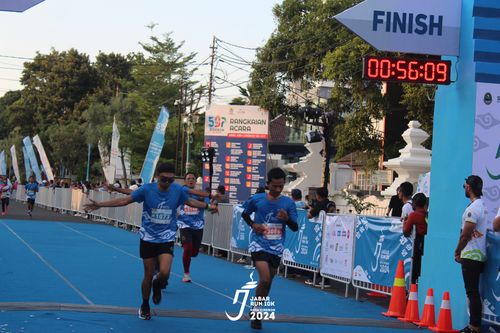 Race photo from Jabar Run 10K 2024