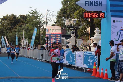 Race photo from Jabar Run 10K 2024