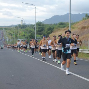 Race photo from KEDIRI HALF MARATHON 2026