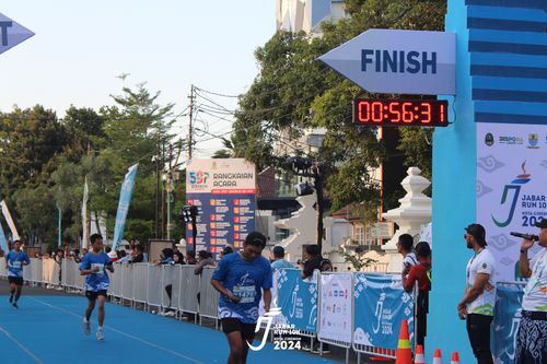 Race photo from Jabar Run 10K 2024