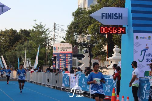 Race photo from Jabar Run 10K 2024