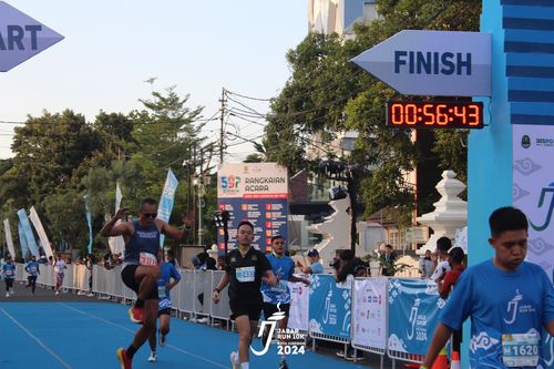 Race photo from Jabar Run 10K 2024